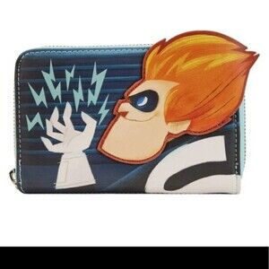 NWT-Loungefly/Disney’s Pixar Incredibles Syndrome zip around wallet
